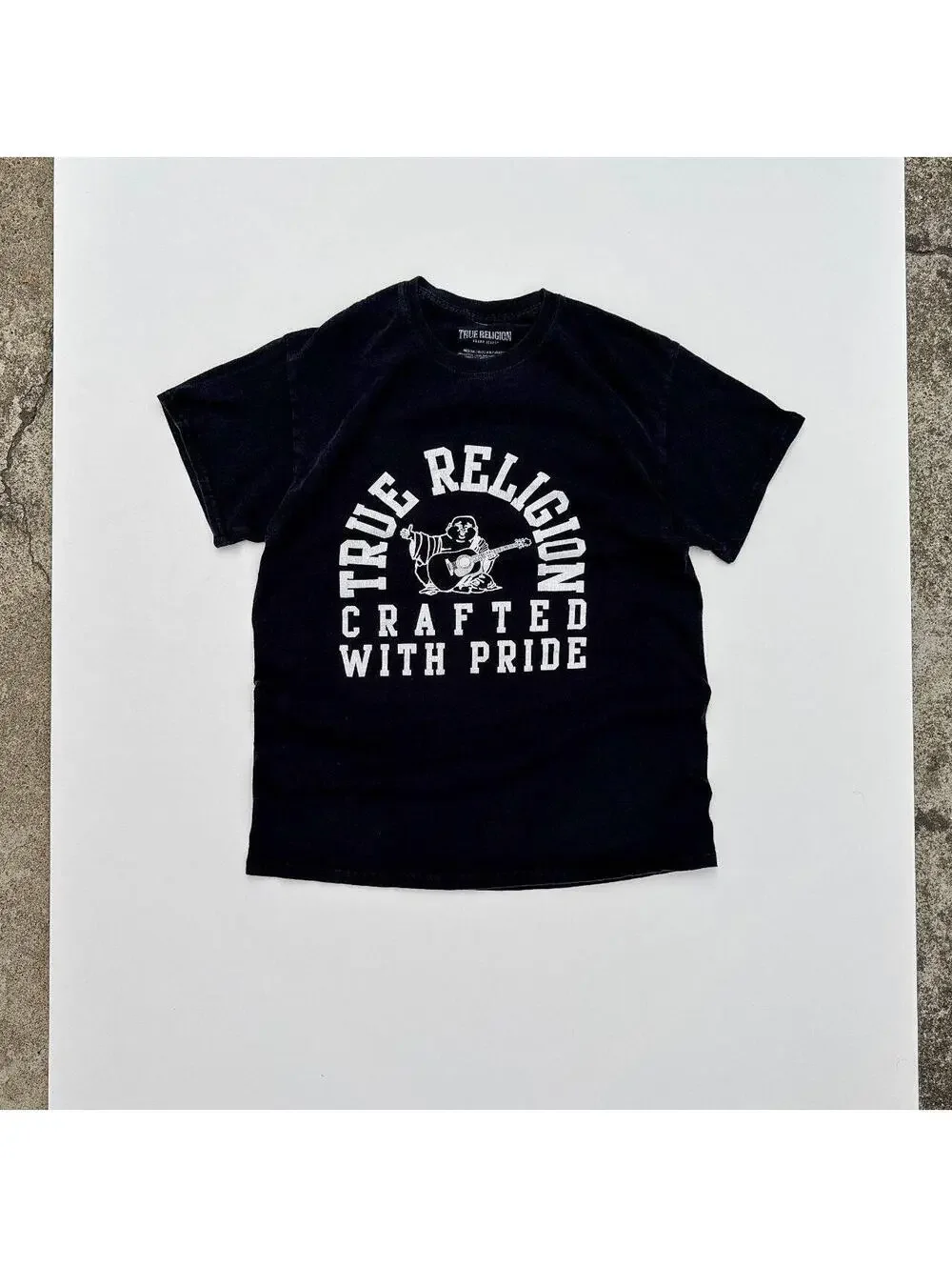 True Religion Crafted With Pride Buddha Tee